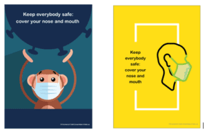 Using principles of clear communication, the intellusWW Health Literacy Initiative developed two signs about correct mask wearing you can use and share translated into 27 languages.